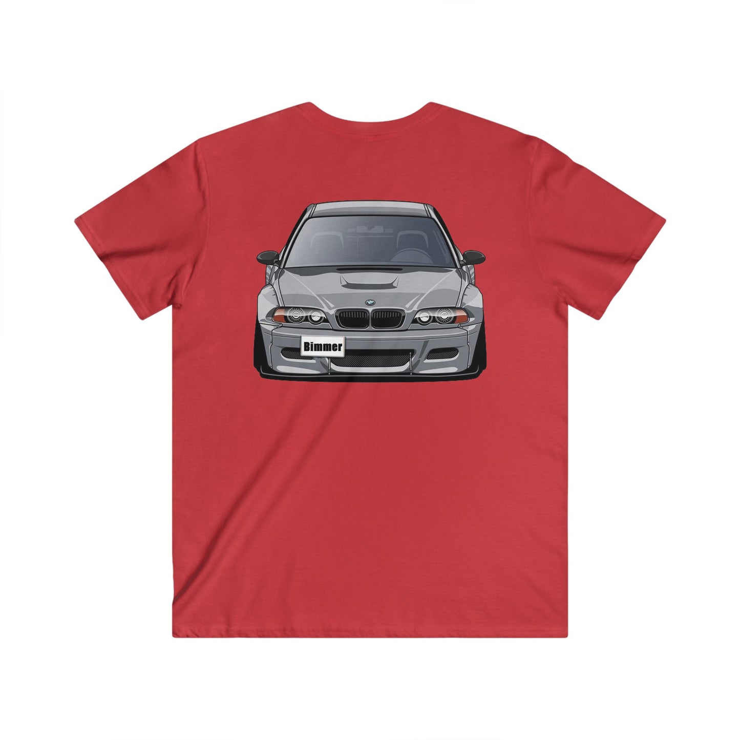 BMW Fitted V-Neck Short Sleeve Tee