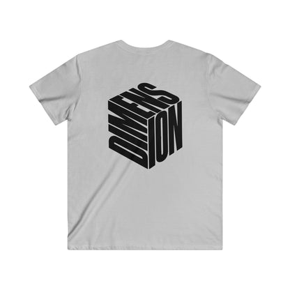 Custom Fitted V-Neck Short Sleeve Tee