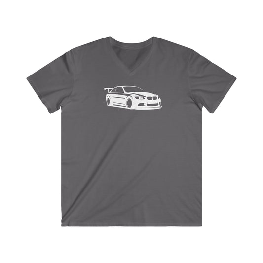 Men's Fitted V-Neck Short Sleeve Tee