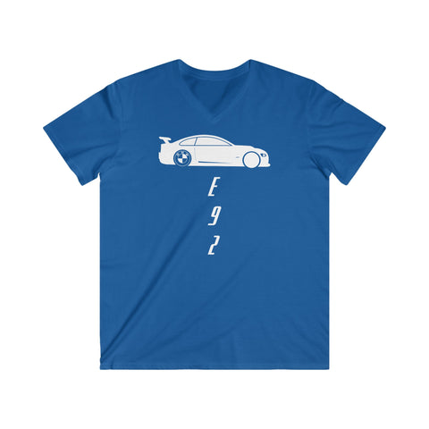 Men's Fitted V-Neck Short Sleeve Tee