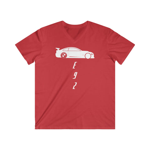 Men's Fitted V-Neck Short Sleeve Tee