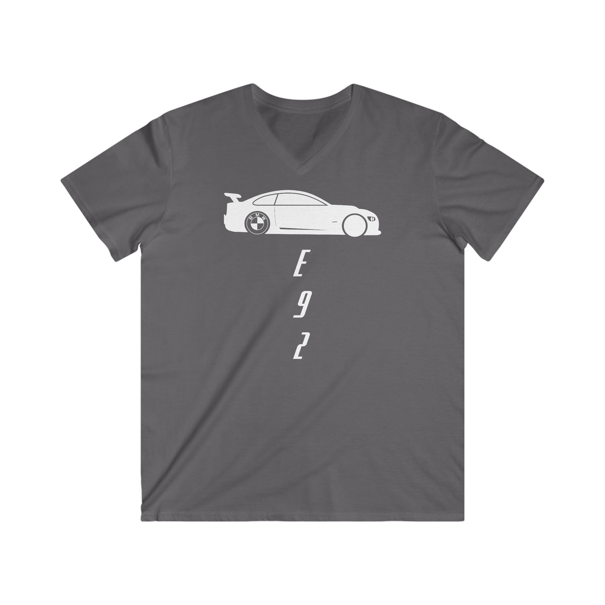 Men's Fitted V-Neck Short Sleeve Tee