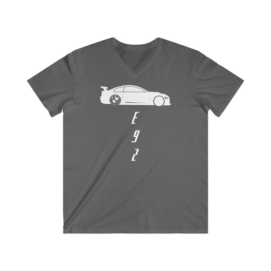 Men's Fitted V-Neck Short Sleeve Tee