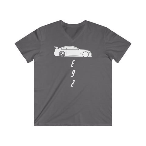 Men's Fitted V-Neck Short Sleeve Tee