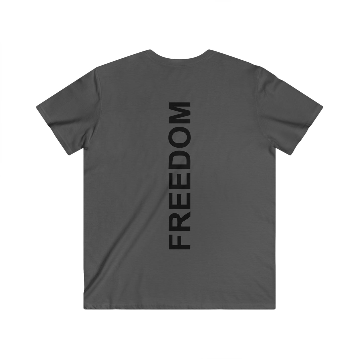 Custom Fitted V-Neck Short Sleeve Tee