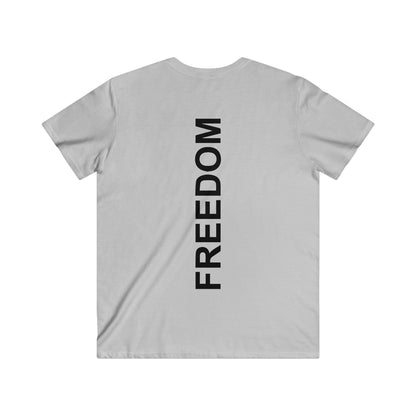 Custom Fitted V-Neck Short Sleeve Tee