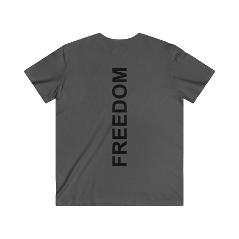 Custom Fitted V-Neck Short Sleeve Tee
