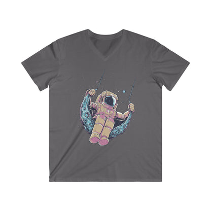 Custom Fitted V-Neck Short Sleeve Tee