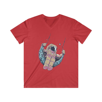 Custom Fitted V-Neck Short Sleeve Tee