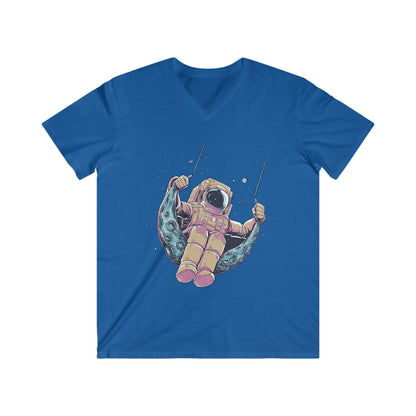 Custom Fitted V-Neck Short Sleeve Tee