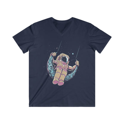 Custom Fitted V-Neck Short Sleeve Tee