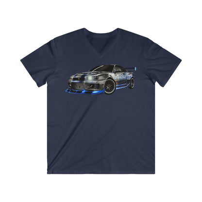 Nissan Fitted V-Neck Short Sleeve Tee