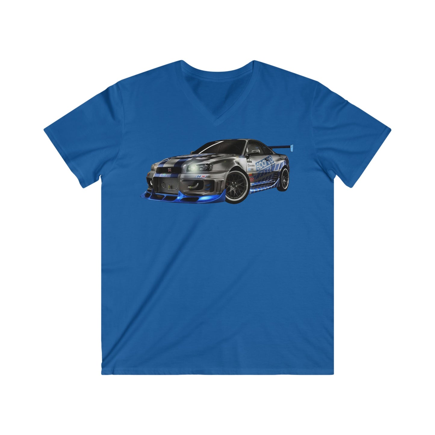 Nissan Fitted V-Neck Short Sleeve Tee