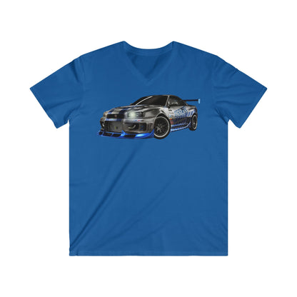 Nissan Fitted V-Neck Short Sleeve Tee