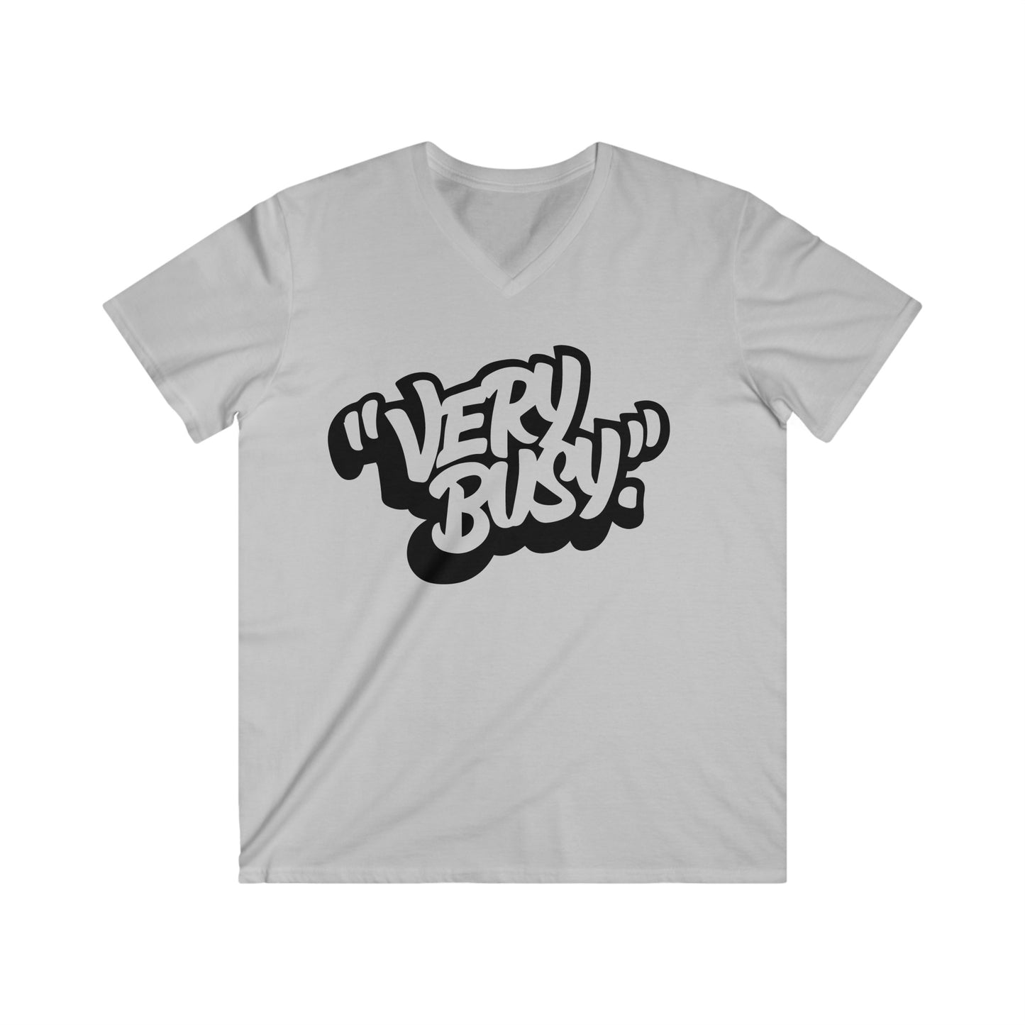 Custom Fitted V-Neck Short Sleeve Tee