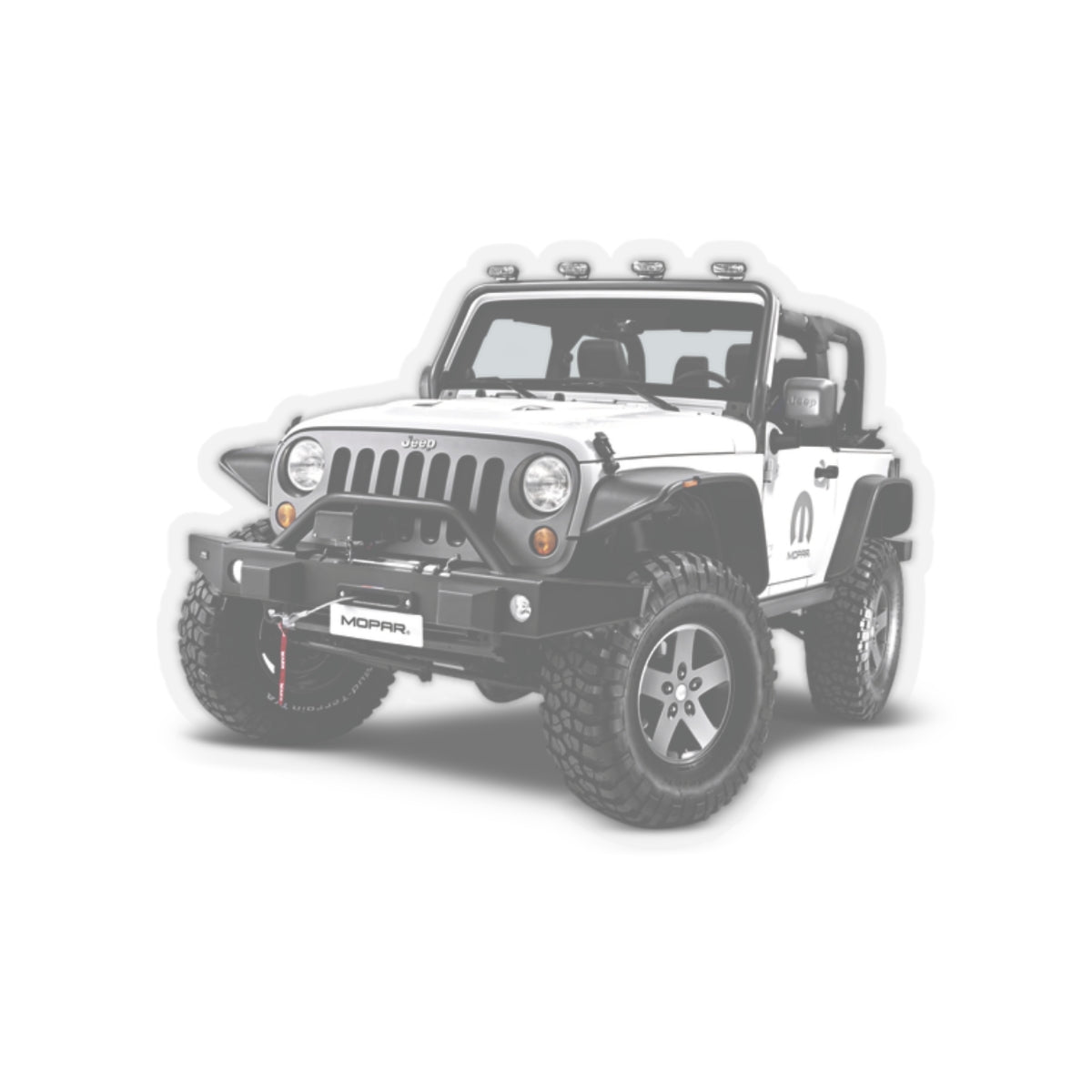 Jeep Kiss-Cut Stickers