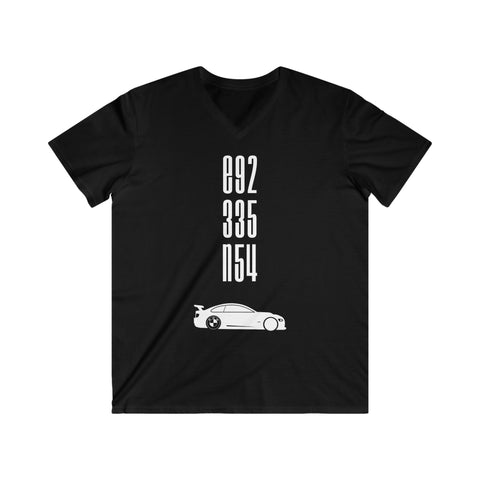 Men's Fitted V-Neck Short Sleeve Tee