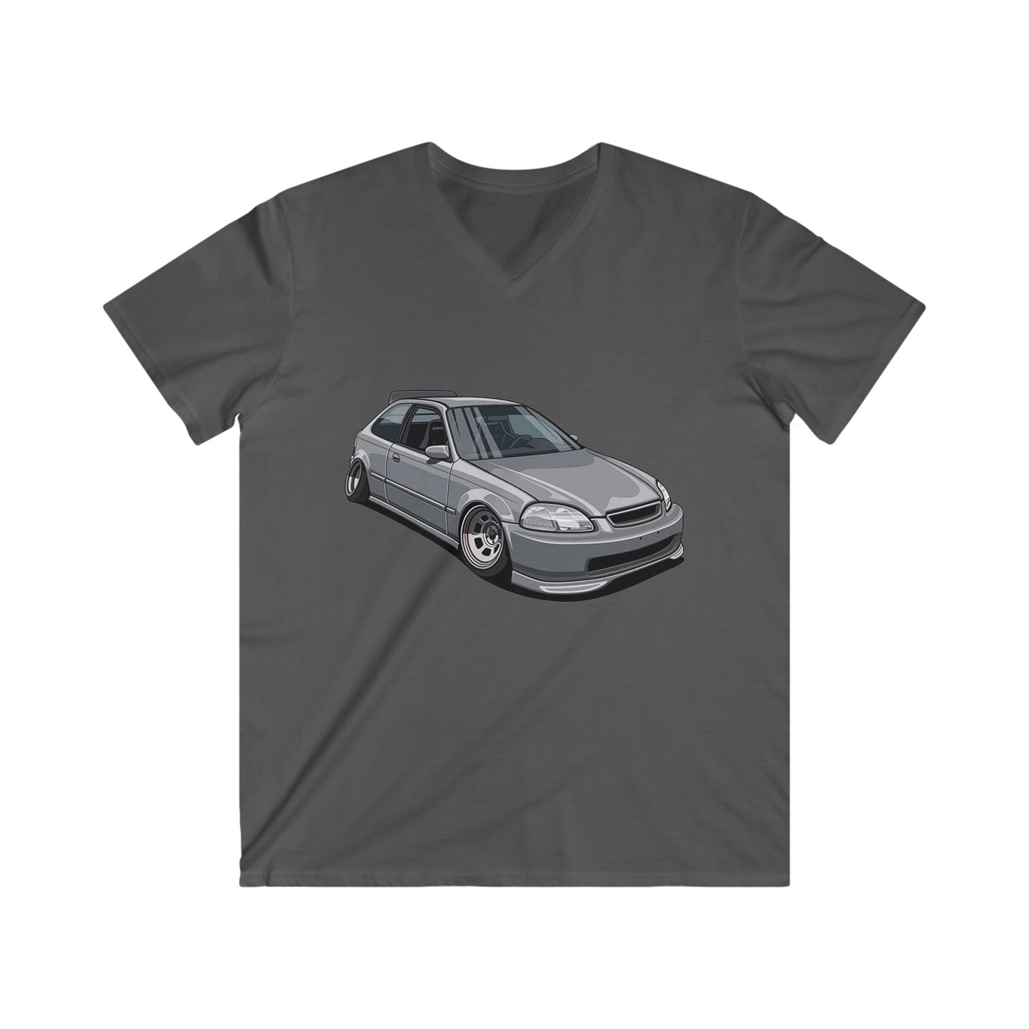 Honda Fitted V-Neck Short Sleeve Tee