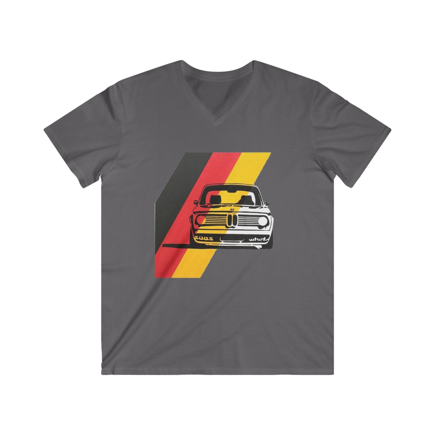 BMW Fitted V-Neck Short Sleeve Tee