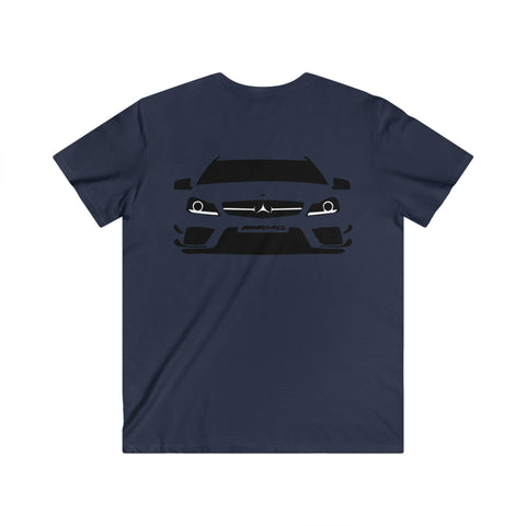 Mercedes Fitted V-Neck Short Sleeve Tee