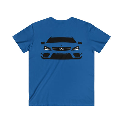 Mercedes Fitted V-Neck Short Sleeve Tee