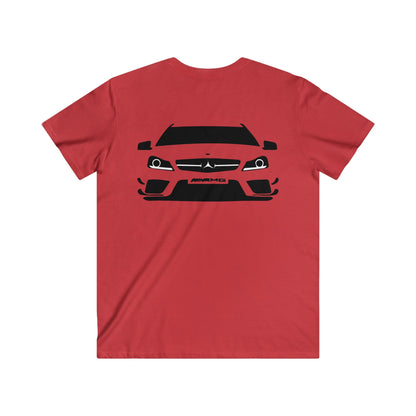 Mercedes Fitted V-Neck Short Sleeve Tee
