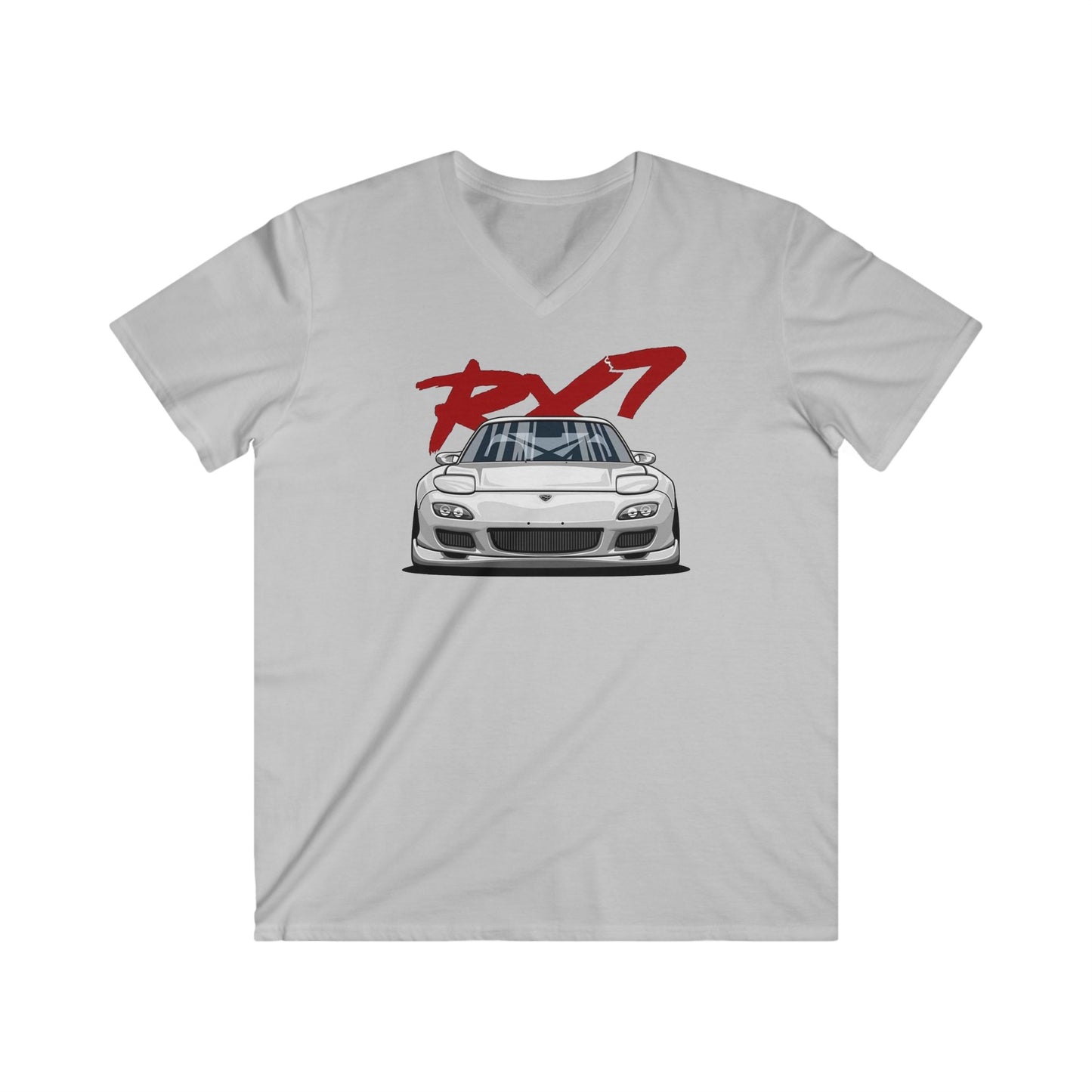 Mazda Fitted V-Neck Short Sleeve Tee