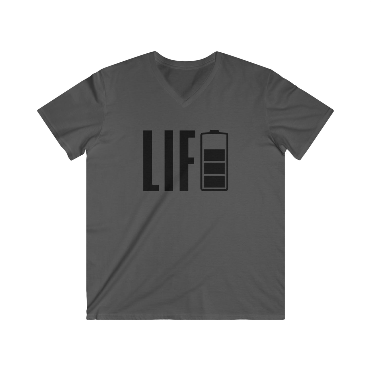 Custom Fitted V-Neck Short Sleeve Tee