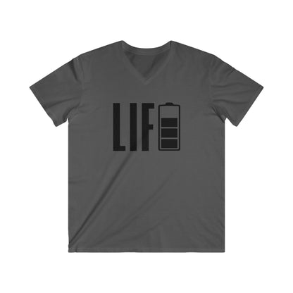 Custom Fitted V-Neck Short Sleeve Tee