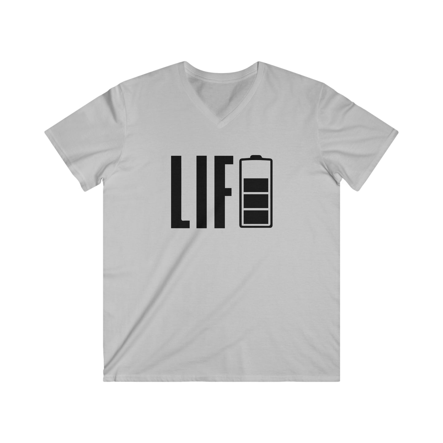 Custom Fitted V-Neck Short Sleeve Tee