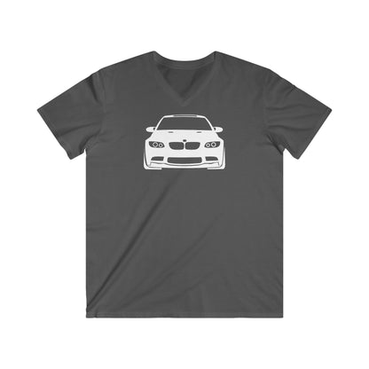 Fitted V-Neck Short Sleeve Tee