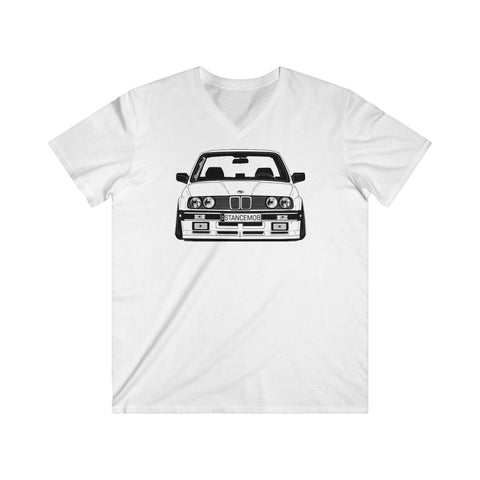 BMW Fitted V-Neck Short Sleeve Tee
