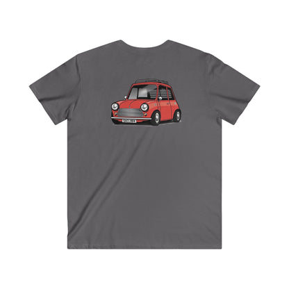 Mini Fitted V-Neck Short Sleeve Tee