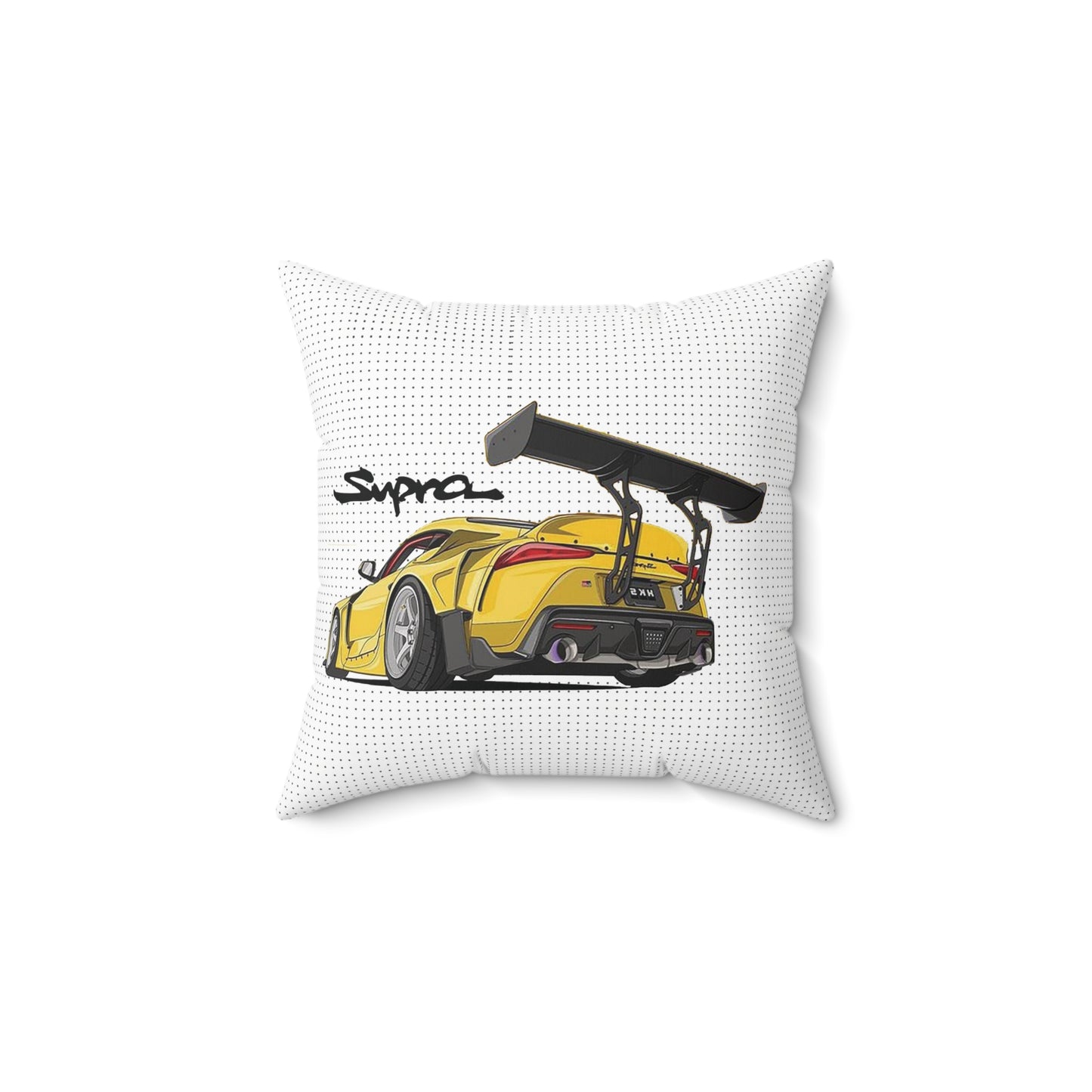 Toyota Supra Custom Spun Pillow