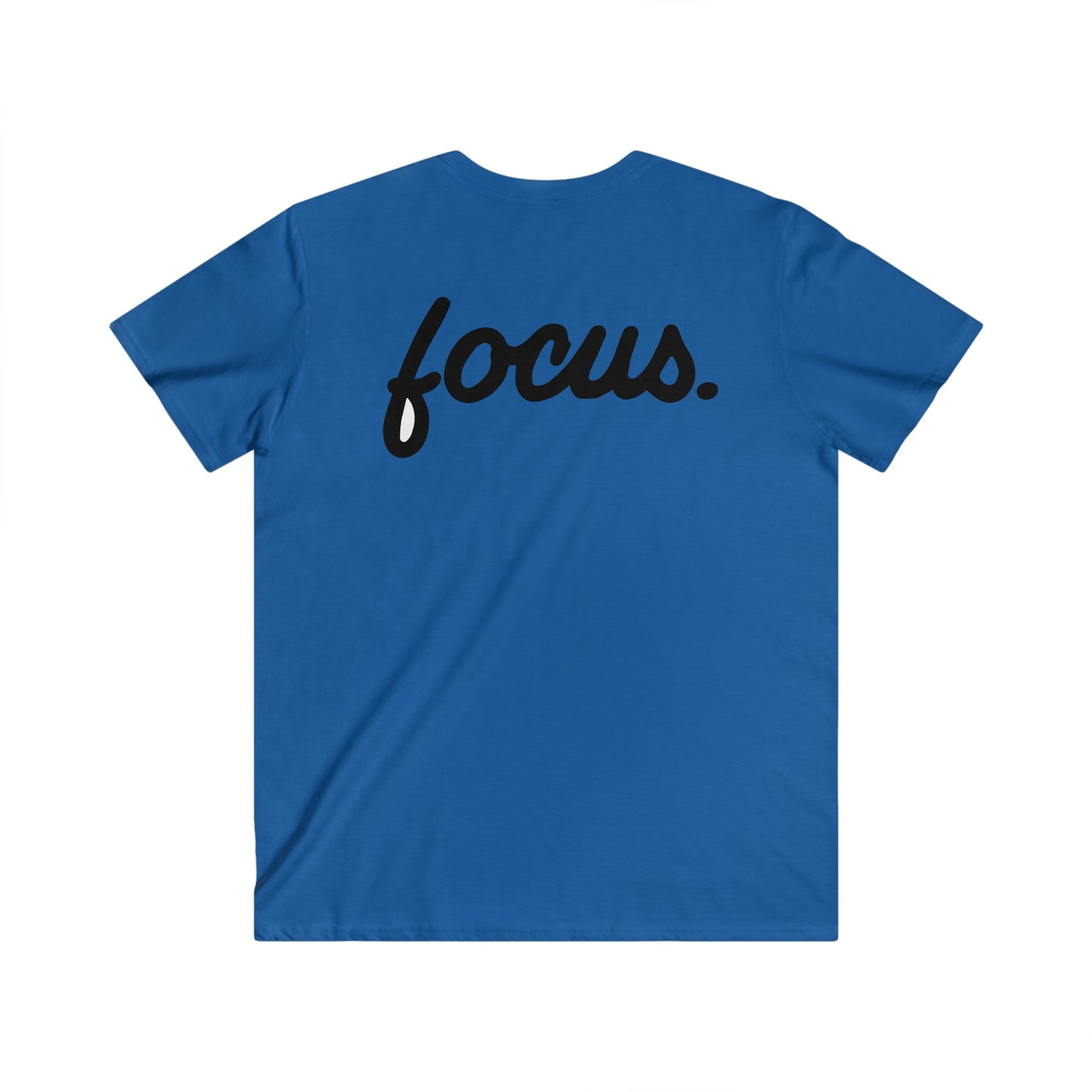 Custom Fitted V-Neck Short Sleeve Tee