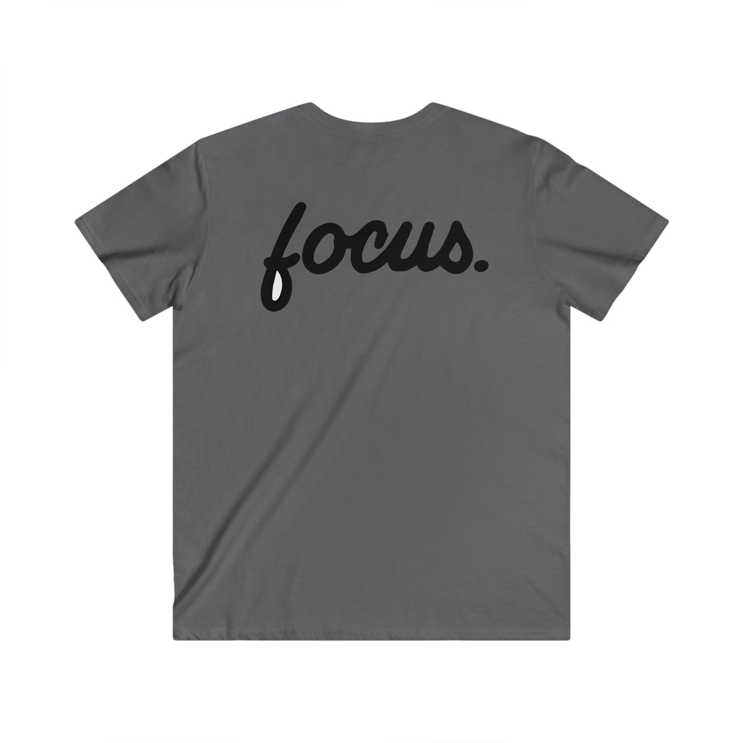 Custom Fitted V-Neck Short Sleeve Tee