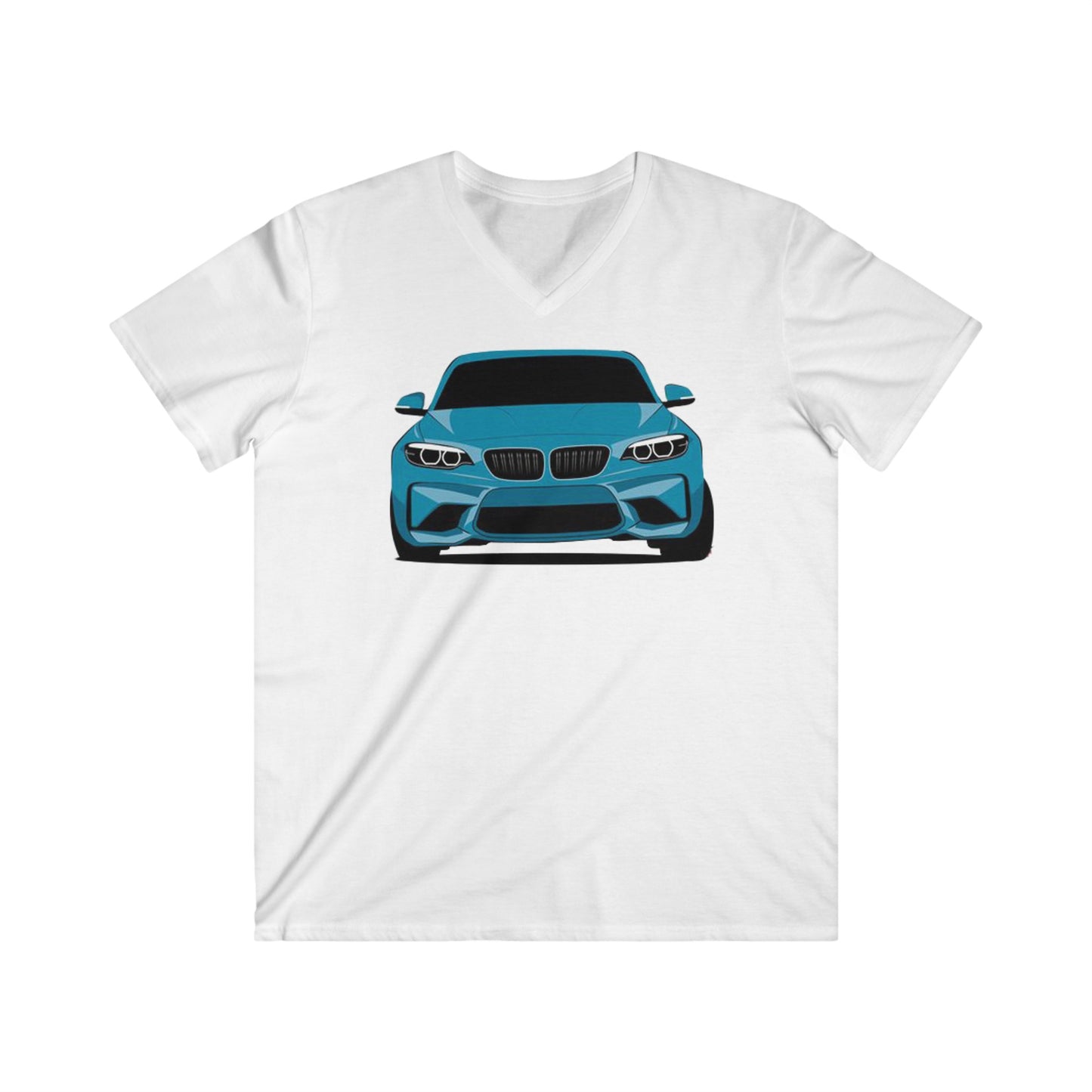 BMW Fitted V-Neck Short Sleeve Tee