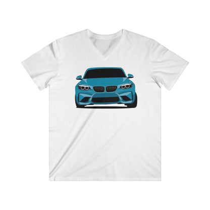 BMW Fitted V-Neck Short Sleeve Tee