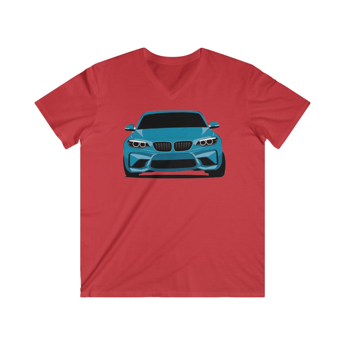 BMW Fitted V-Neck Short Sleeve Tee