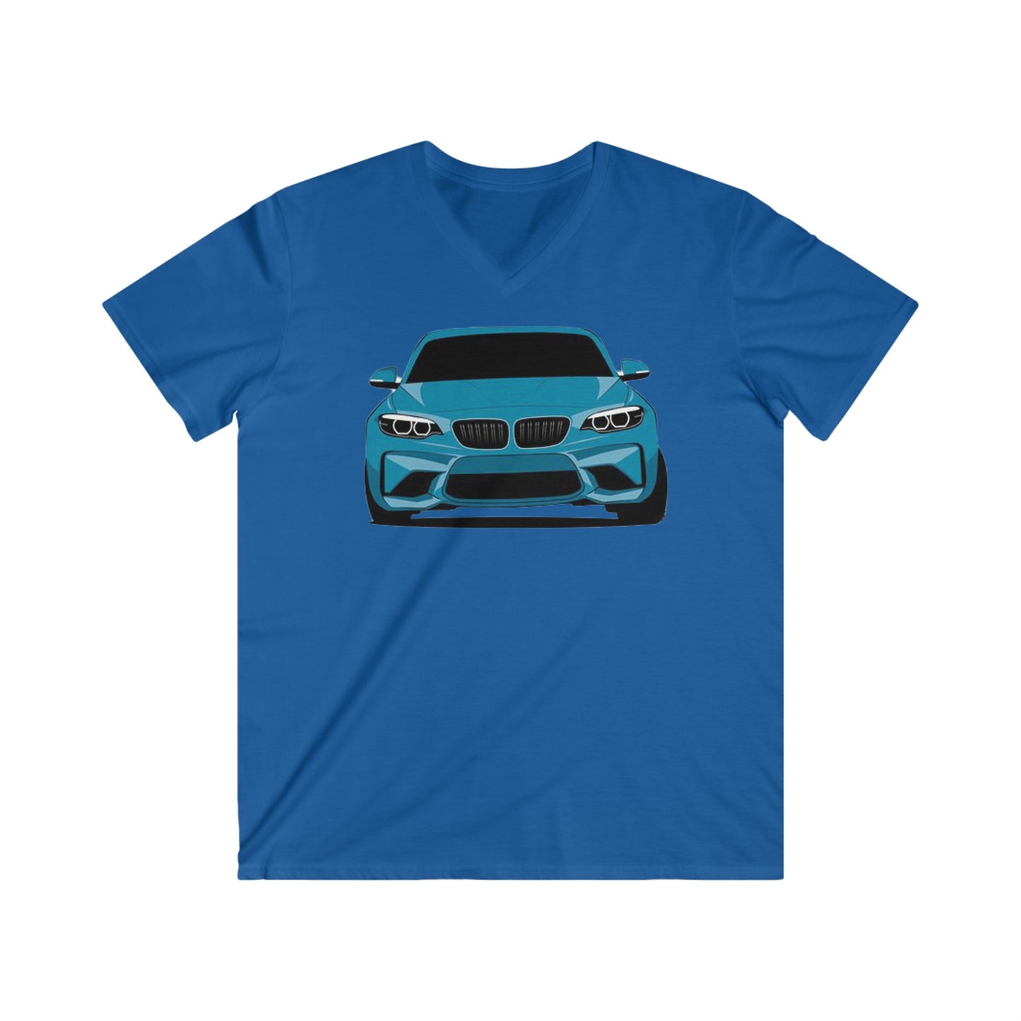 BMW Fitted V-Neck Short Sleeve Tee
