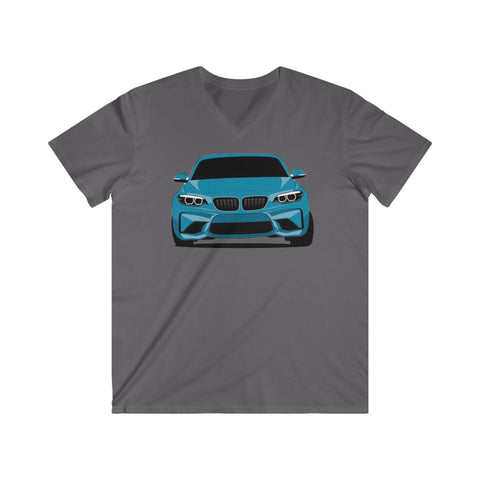 BMW Fitted V-Neck Short Sleeve Tee