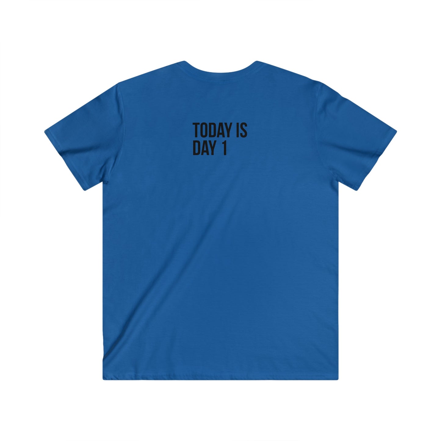 Custom Fitted V-Neck Short Sleeve Tee