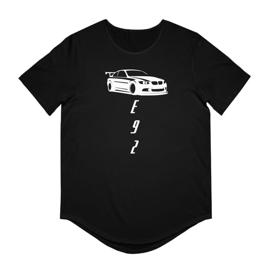 Men's Jersey Curved Hem Tee