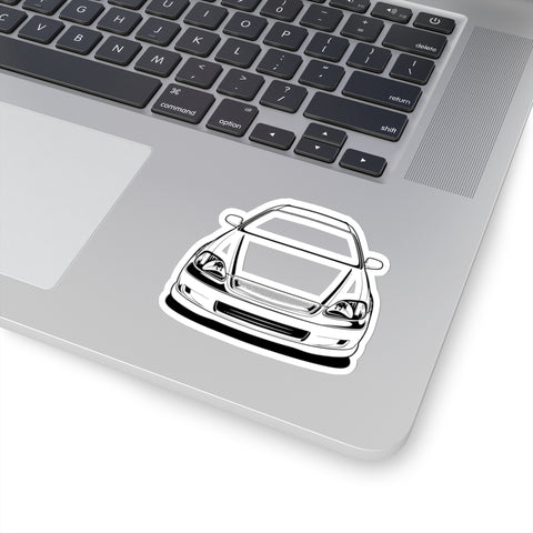 Honda Civic Kiss-Cut Stickers