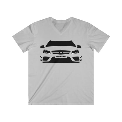 Mercedes Fitted V-Neck Short Sleeve Tee