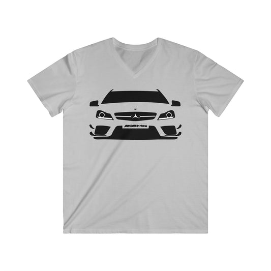 Mercedes Fitted V-Neck Short Sleeve Tee