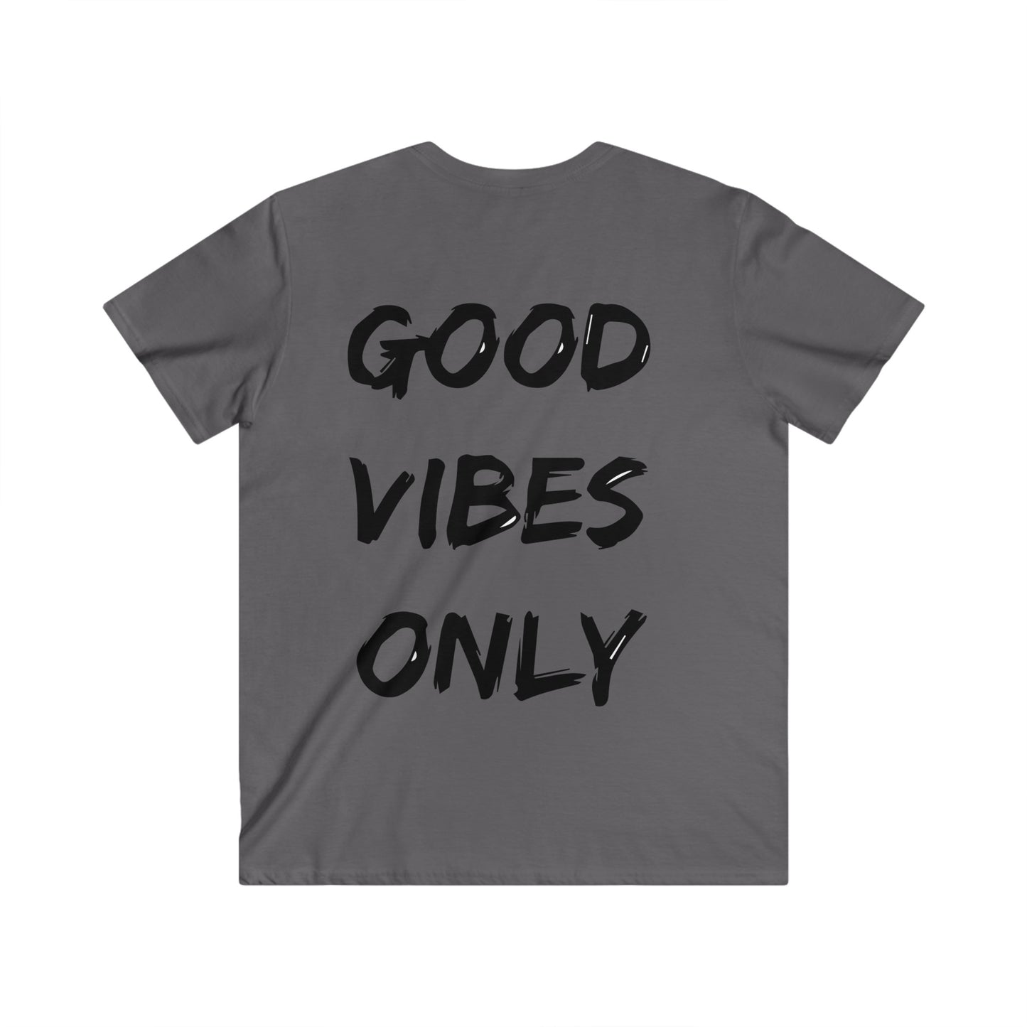 Custom Fitted V-Neck Short Sleeve Tee