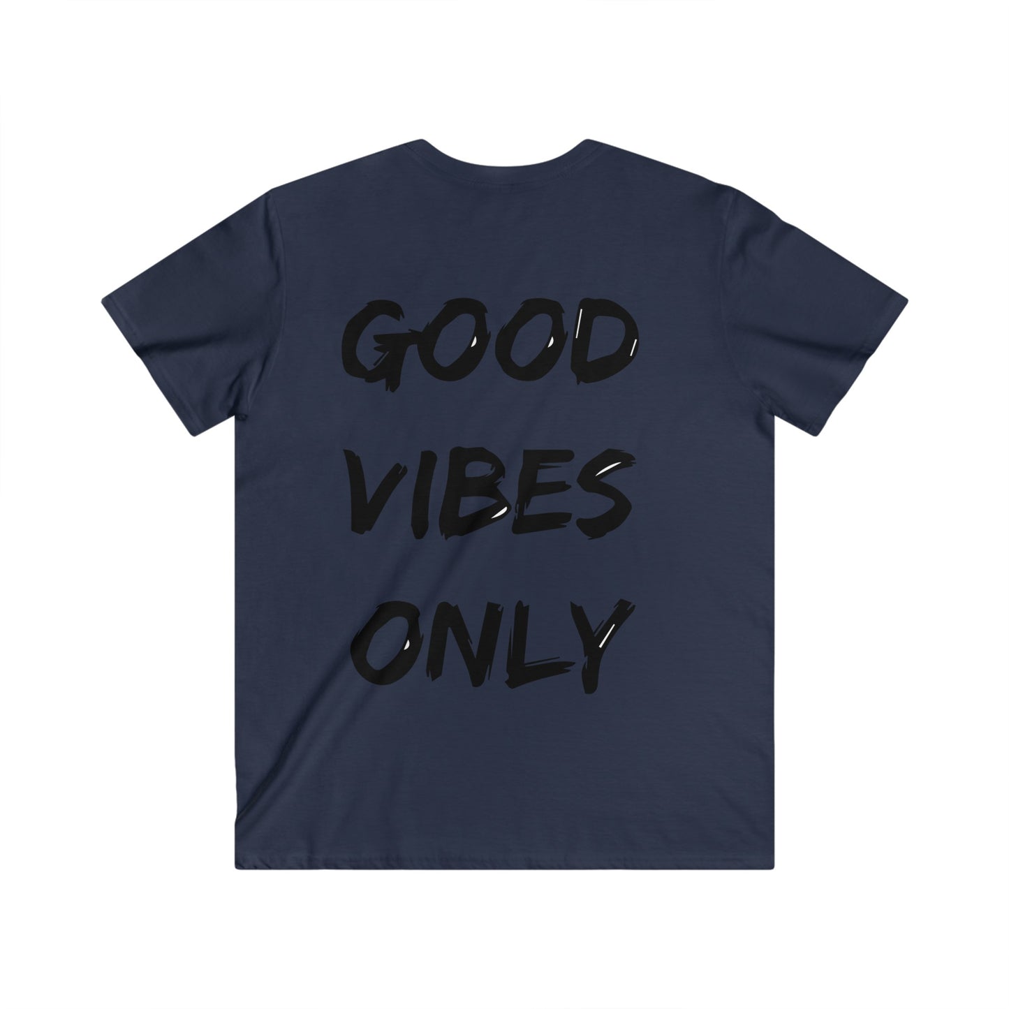 Custom Fitted V-Neck Short Sleeve Tee