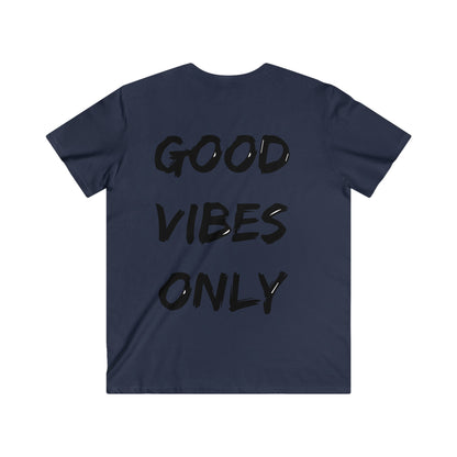 Custom Fitted V-Neck Short Sleeve Tee