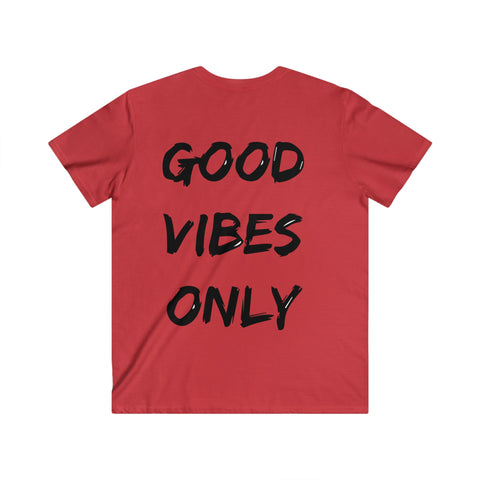 Custom Fitted V-Neck Short Sleeve Tee
